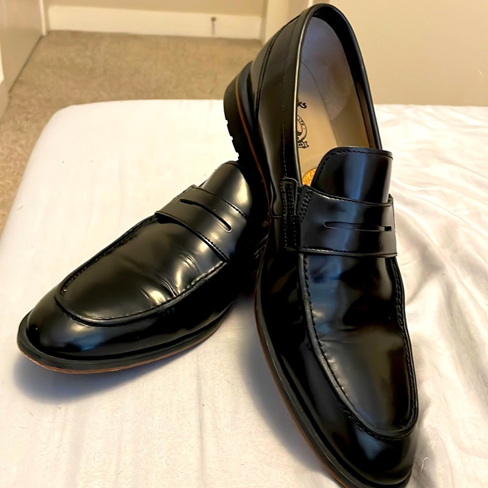 Clarks Leather Penny loafers